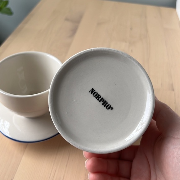 Norpro Glazed Stoneware Butter Keeper - Picture 3 of 3